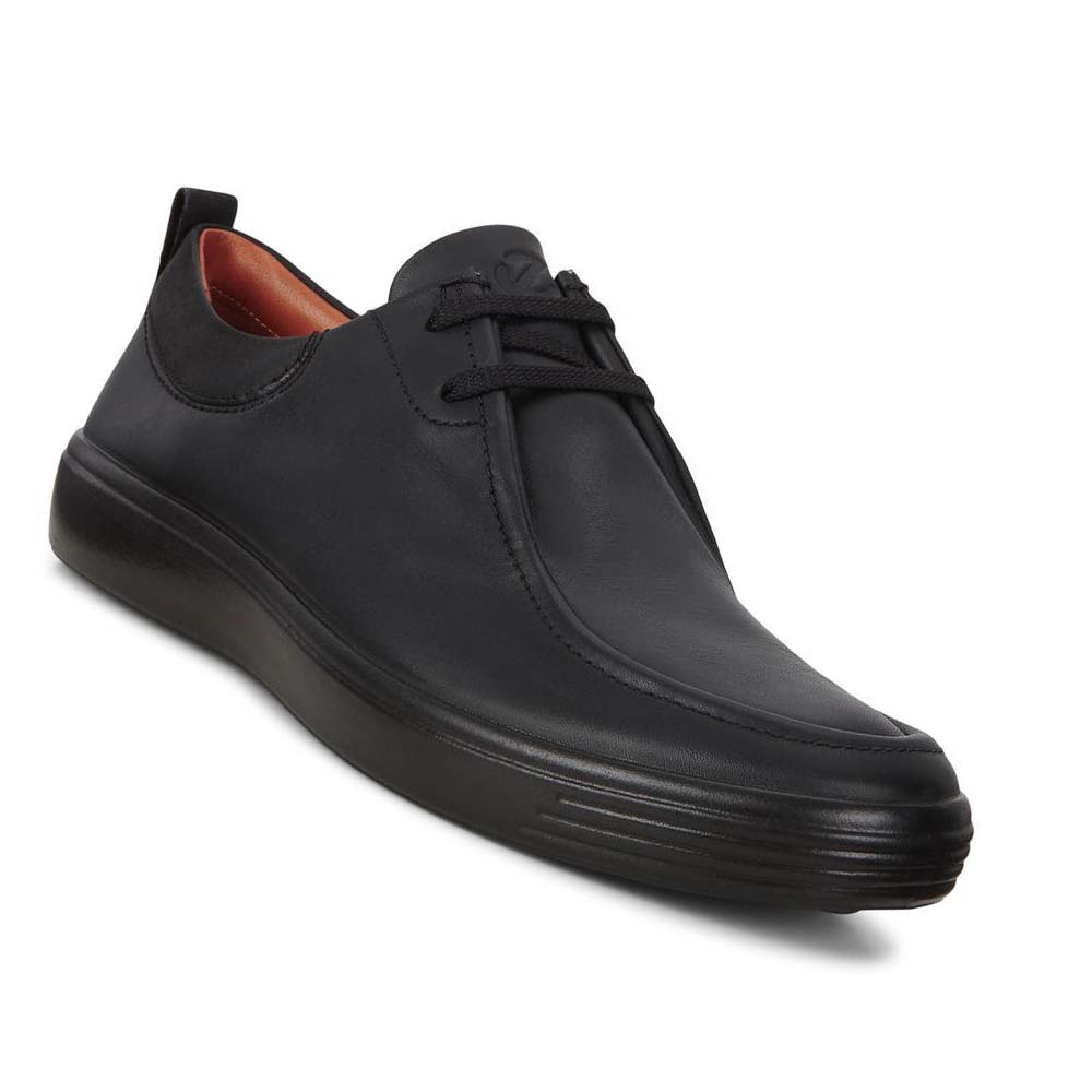 Pánské Boty Casual Ecco Soft 7 Moccasins Černé | CZ 478EBC